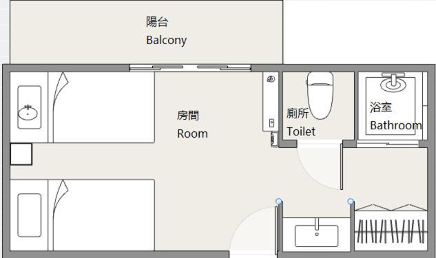 合緣の宿 201 Osaka Exterior foto